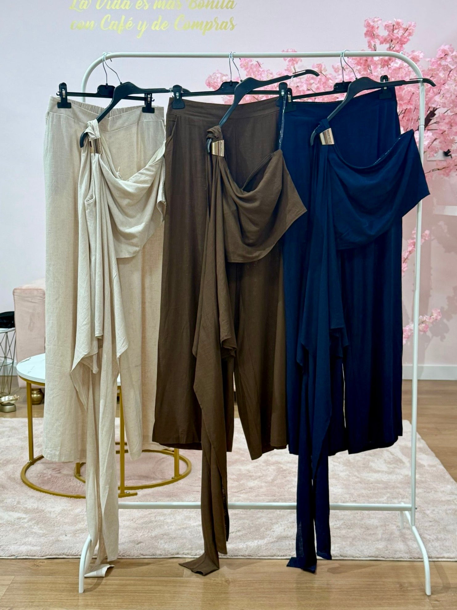 CONJUNTO DE LINO DISEÑO