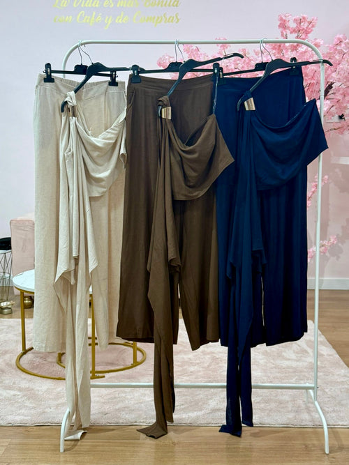 CONJUNTO DE LINO DISEÑO