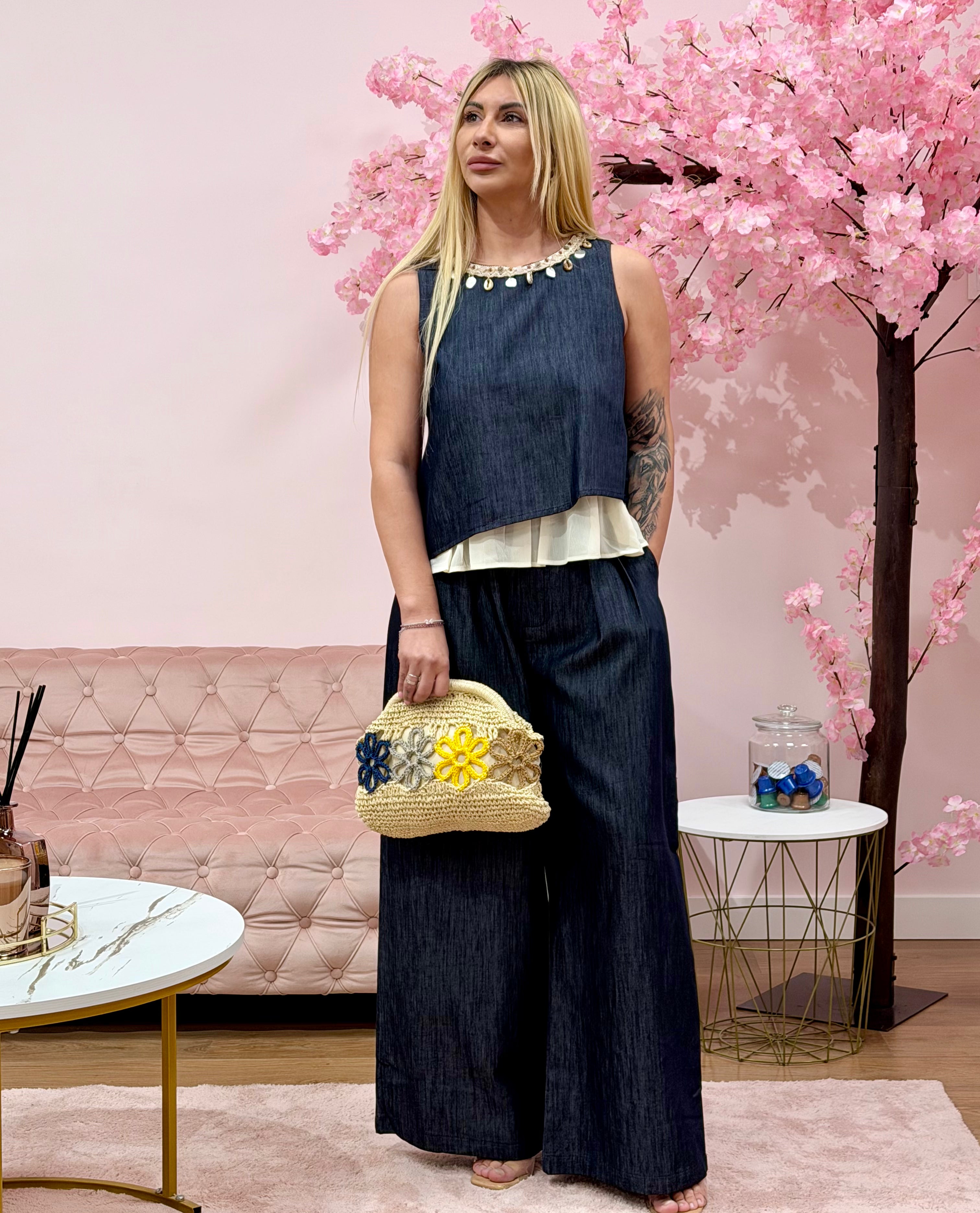 CONJUNTO DENIM BEACH
