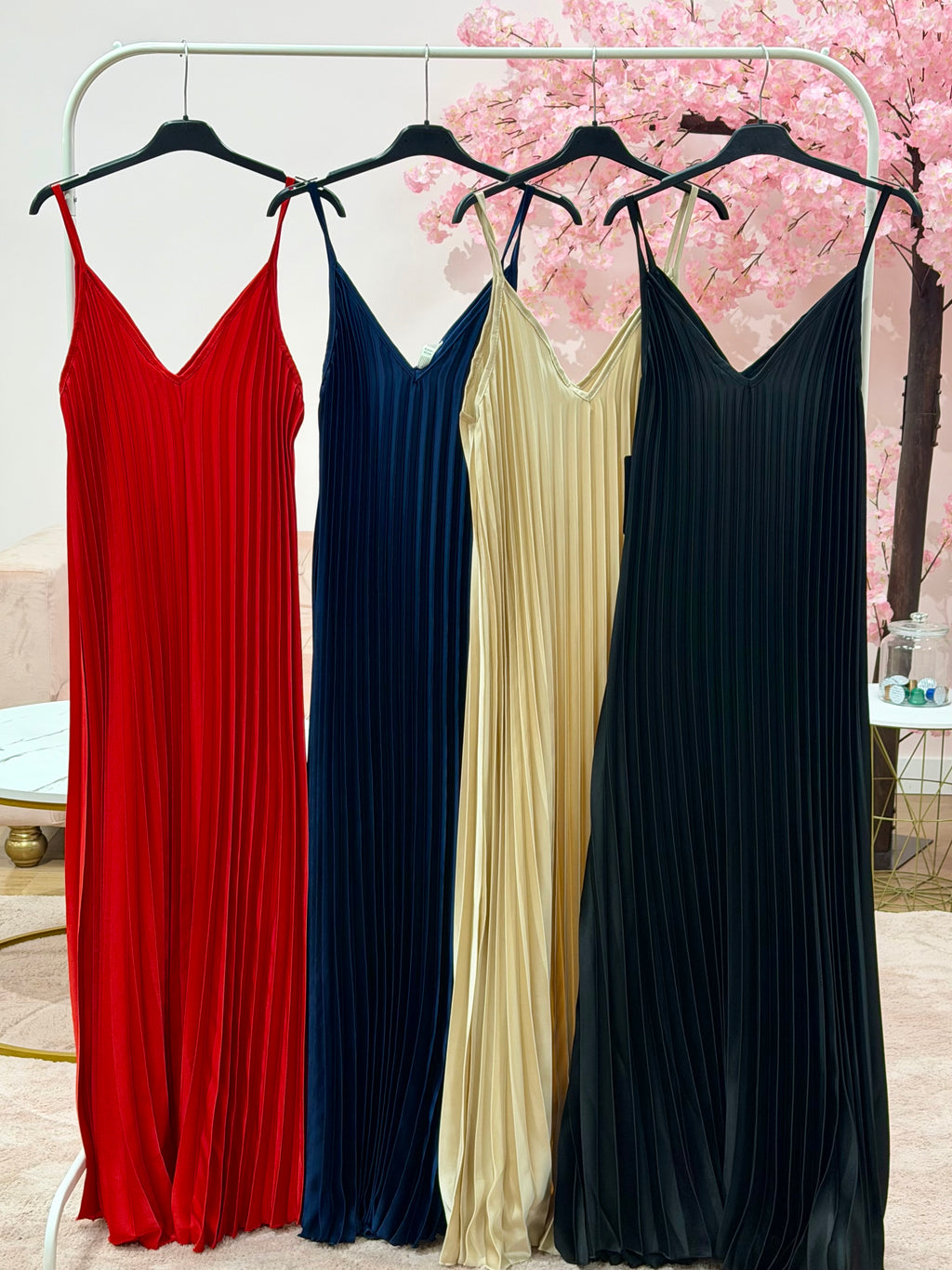 VESTIDO PLISADO